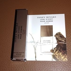 Issey miyake vetiver sample